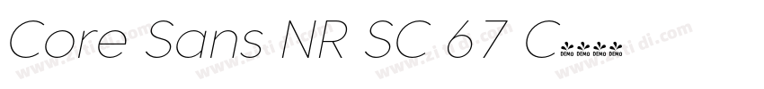 Core Sans NR SC 67 C字体转换 Core Sans NR SC 67 C字体转换